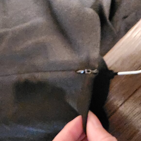 Nikki Lund Dida Funnel Neck Cocktail Dress NWT Black Med - Picture 8 of 12